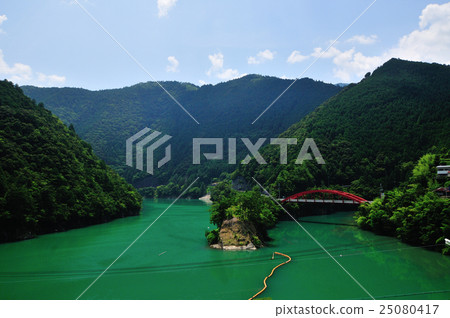 Two Tsuno dam lake 25080417