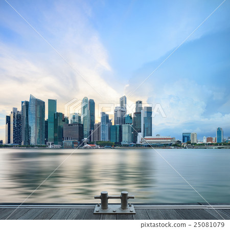 View of central Singapore skyline View of central Singapore skyline 25081079