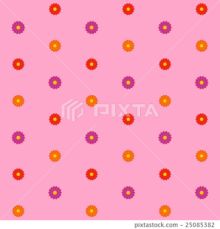 Seamless Texture with Flower Blooms 25085382