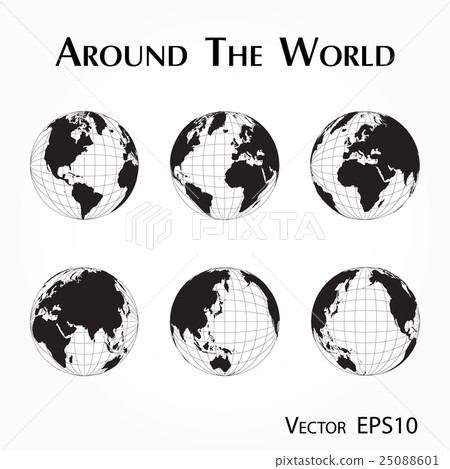 around the world around the world 25088601