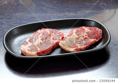 Iberico pork steak 25089244