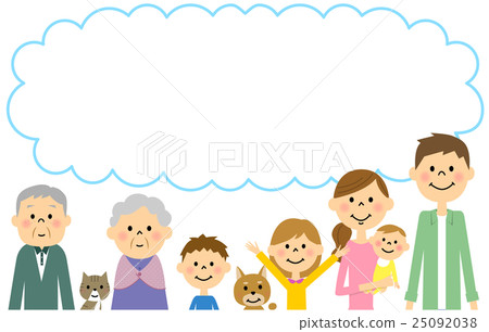 Three generations family balloon 25092038