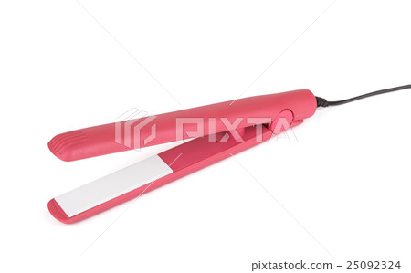 Hair straightener isolated Hair straightener isolated 25092324