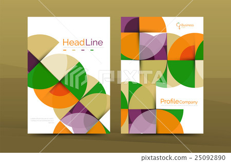 Business company profile brochure template 25092890