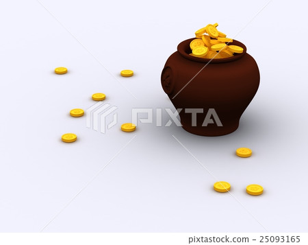 pot gold pot gold 25093165