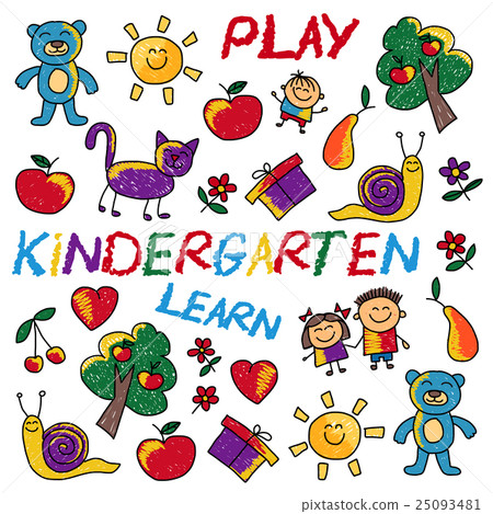 Play Learn and grow together Vector image 25093481
