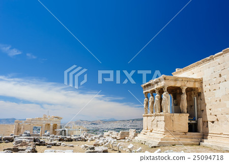 Caryatids at Porch of the Erechtheion, Acropolis Caryatids at Porch of the Erechtheion, Acropolis 25094718