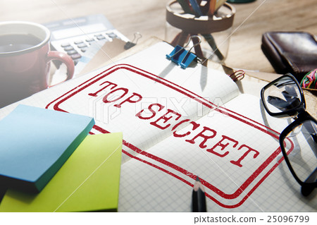 Top Secret Privacy Confidential Classified Stamp Concept 25096799