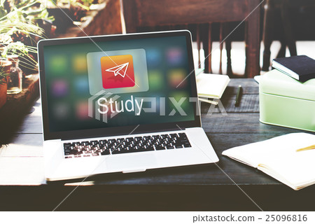 Academic E-Learning Education Online Application Concept Academic E-Learning Education Online Application Concept 25096816