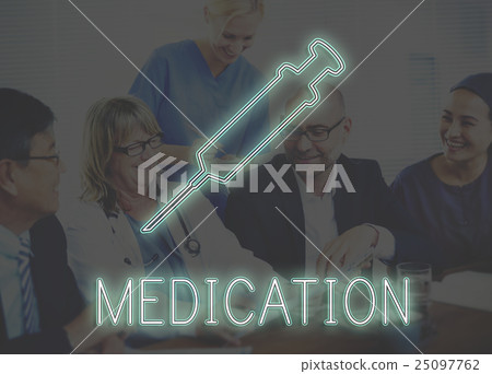 Group Of General Practitioners Having A Meeting Group Of General Practitioners Having A Meeting 25097762