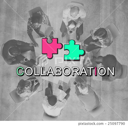 Achievement Connection Cooperation Graphic Concept 25097790