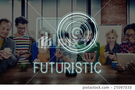 Diverse People Digital Devices Wireless Communication Concept Diverse People Digital Devices Wireless Communication Concept 25097838