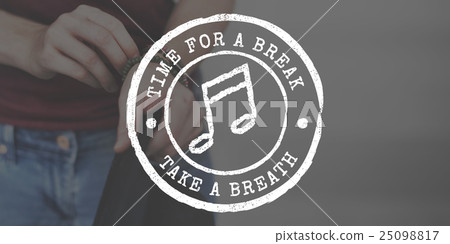 Time for a Break Take a Breath Relaxation Concept 25098817
