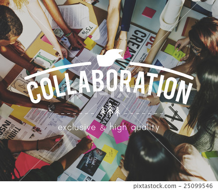 Teamwork Collaboration Togetherness Association Concept Teamwork Collaboration Togetherness Association Concept 25099546