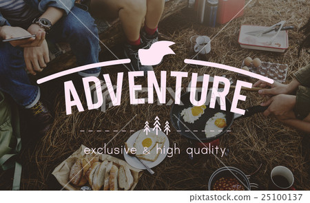 Camp Adventure Journey Caravan Trip Vacation Concept 25100137