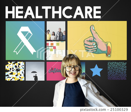 Ribbon Cure Healthcare Treatment Concept 25100329