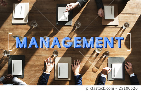 Management Business Controlling Organization Graphic Concept Management Business Controlling Organization Graphic Concept 25100526