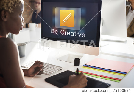 Mobile Application Design Illustrator Creativity Concept 25100655
