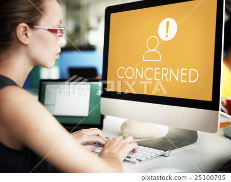 Model Icon Exclamationmark Concerned Graphic Concept 25100795