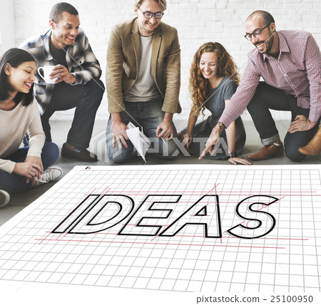 Ideas Creative Design Draft Graphic Concept 25100950