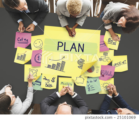 Brainstorming Discussion Plan Marketing Graphic Concept 25101069