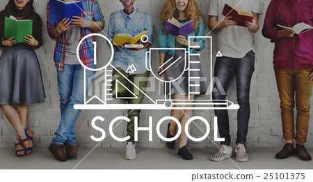 Knowledge Education Wisdom Literacy Graphic Concept 25101375