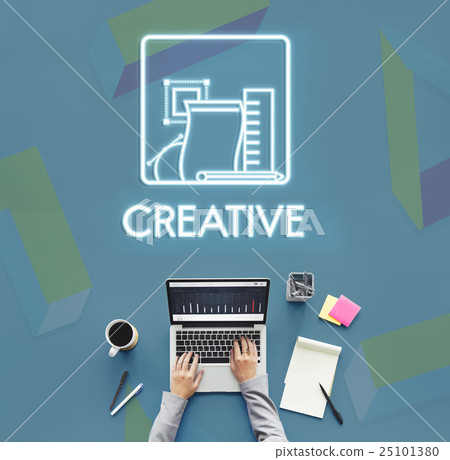 Creative Design Ideas Imagination Style Talent Concept Creative Design Ideas Imagination Style Talent Concept 25101380