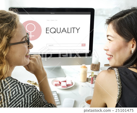 Women's Day Equality Freedom Get Involved Concept 25101475