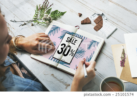 Sale Discount Promotion Marketing Graphic Concept Sale Discount Promotion Marketing Graphic Concept 25101574