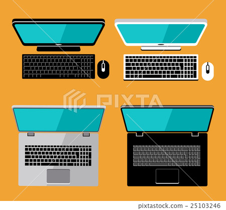 Laptop and computer 25103246