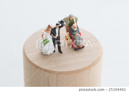 Young people and senior Young people and senior 25104481