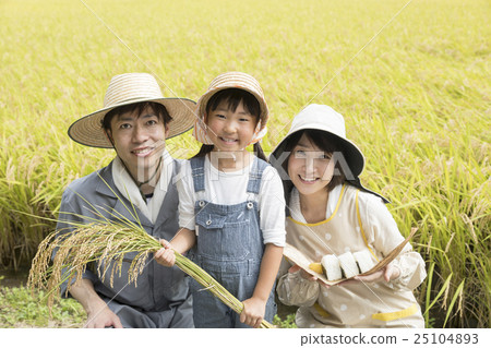 水稻農場家庭 25104893