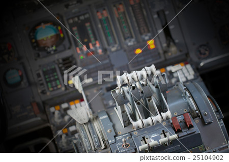 Different meters and displays in an old plane Different meters and displays in an old plane 25104902