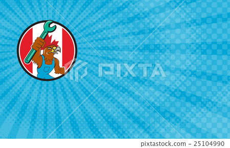 Canadian Hawk Handyman Business Card Canadian Hawk Handyman Business Card 25104990