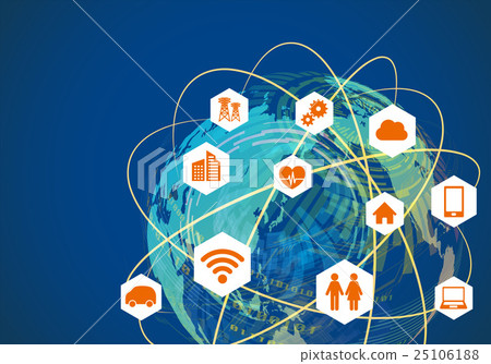 IoT and global network 25106188