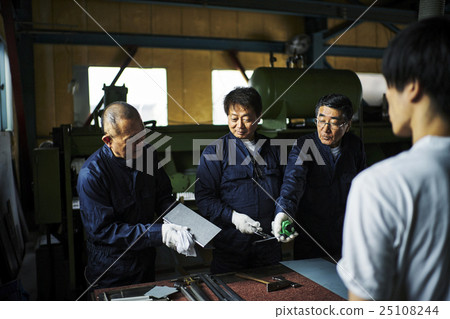 Work scenery at town factory 25108244