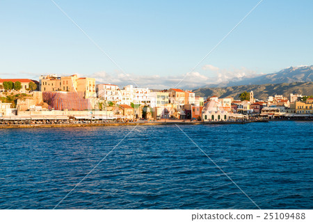 venetian habour of Chania, Crete, Greece 25109488