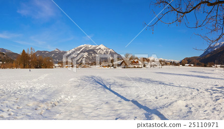 Mountains ski resort Strobl Austria Mountains ski resort Strobl Austria 25110971