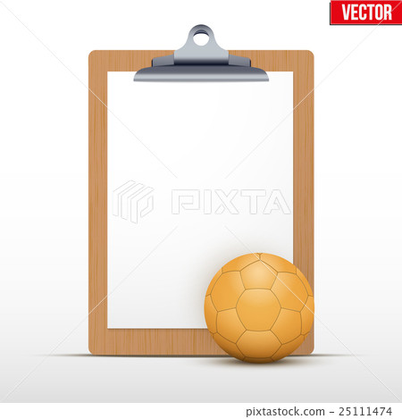 Coaching blank clipboard 25111474