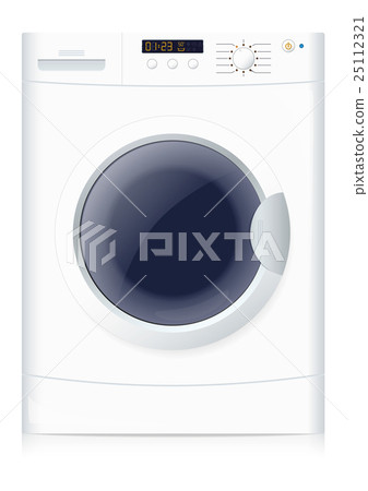 Realistic washing machine 25112321