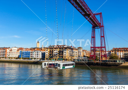 The Bizkaia suspension bridge in Portugalete Spain 25116174