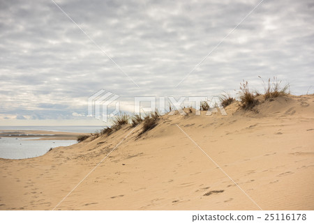 View of The Arcachon Bay and Duna of Pyla, France 25116178