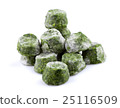 Frozen spinach close-up 25116509