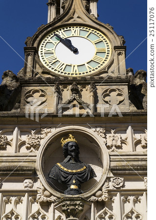 Bust of Charles I on Chichester city market Cross Bust of Charles I on Chichester city market Cross 25117076