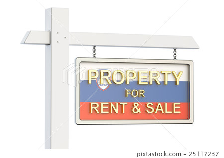 Property for sale and rent in Slovenia concept Property for sale and rent in Slovenia concept 25117237
