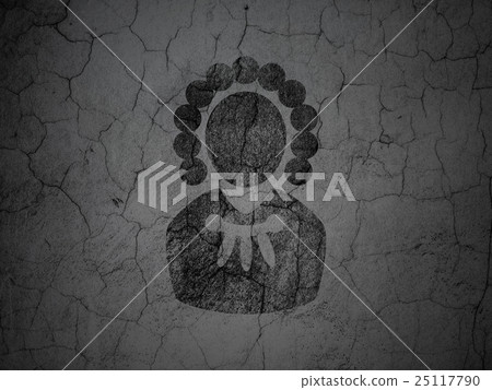 Law concept: Judge on grunge wall background Law concept: Judge on grunge wall background 25117790