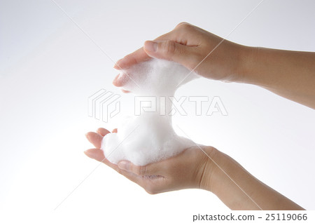 泡泡馬手肥皂奶油香皂肥皂白背發泡肥皂泡沫肥皂白 25119066