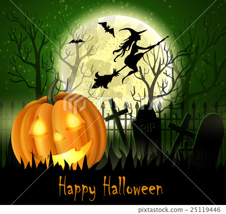 Halloween spooky background 25119446