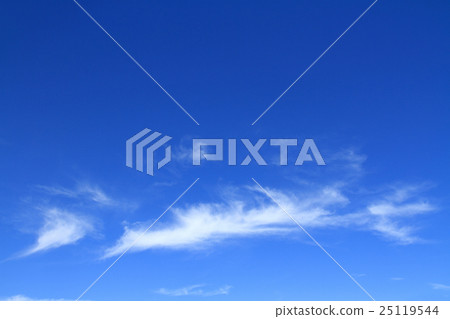 Refreshing blue sky and clouds 25119544