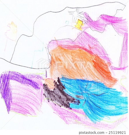 Drawing Abstract Baby 25119921